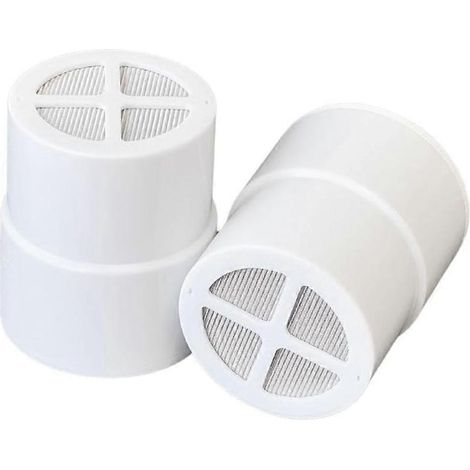 2er-Pack Ersatzfilter für JOLIE Duschköpfe, für hartes Wasser, Schwermetalle, Chlor und Schadstoffe (1/5)