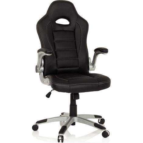 Siège gaming / Siège de bureau GAME SPORT, noir  hjh OFFICE
