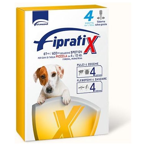 Formevet Dog Fipratix (4-10Kg) - Confezione 4 Pipette - Antiparassitari CANE (1/4)