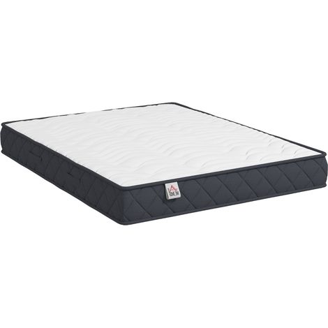 Matelas 90x190cm, matelas 1 personnes, mousse à mémoire de forme, 20cm d'épaisseur, certifié Oeko-Tex, fermeté moyenne
