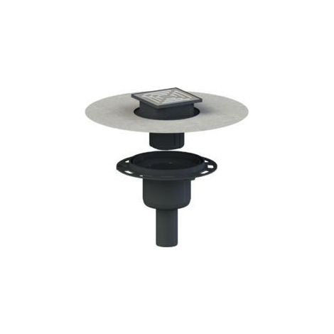 Dallmer 517692 Bodenablauf DallDrain Pure senkr. OM, DN (1/4)