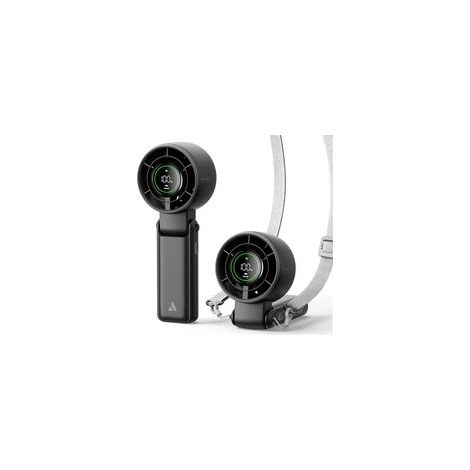 3-in-1 Mini-Ventilator, tragbar, kleiner Turbo-Handventilator, USB-aufladbar (22 Stunden Akkulaufzeit), faltbar und leistungsstark – ideal für Reisen und den Sommer, Geschenk für Frauen und Mädchen – (1/5)