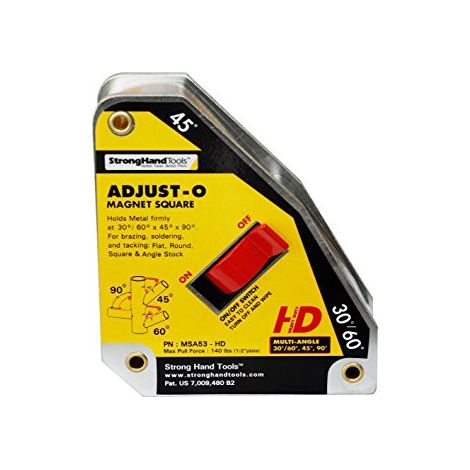 Equerre magnétique Adjust-O 4 angles MSA53-HD Stronghand Tools (1/2)