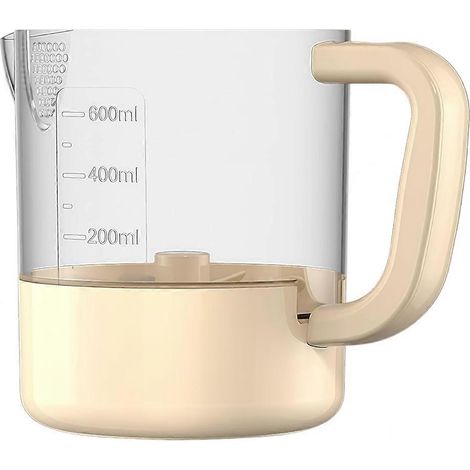 Électrique egg beater tasse multifonctionnel whisking outil pour cuisine efficiency blanc (1/5)