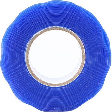 Ruban adhésif bleu, ruban adhésif industriel en silicone ignifugé (1/5)