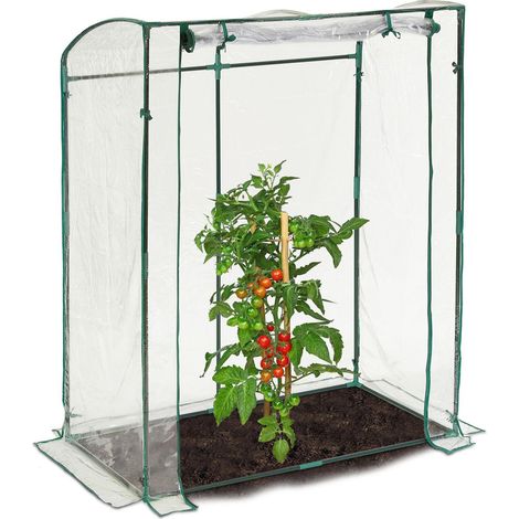 Tomatengewachshaus aus pvc kunststoff