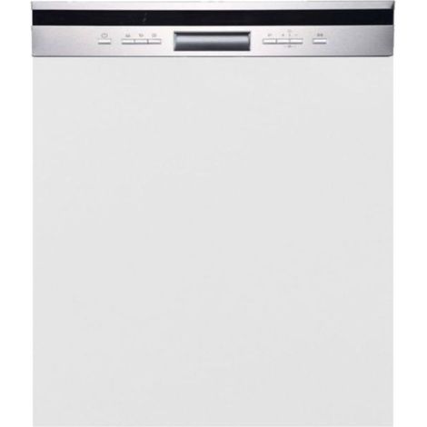 Façade pour lave-vaisselle semi intrégable Lovia Blanc Mat L 60 cm (1/4)