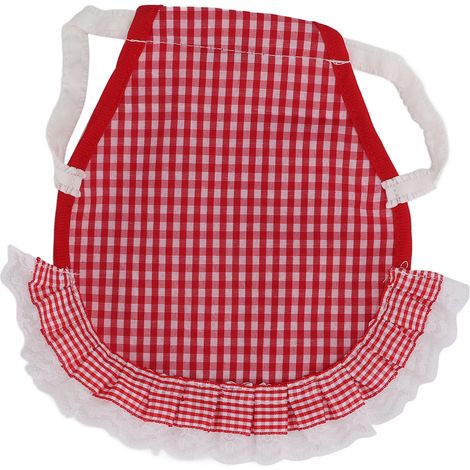 Poule Double tablier réutilisable protecteur de volaille avec sangles élastiques pour petite, moyenne et grande grille HenRed (1/5)
