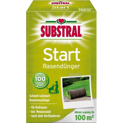Substral Start Rasendünger 2 kg für 100 m² Rasendünger (1/3)