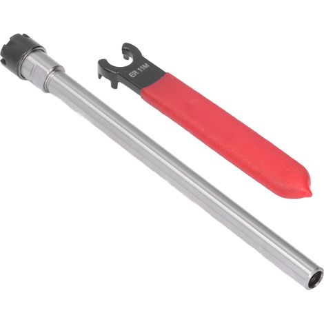 Spannzangenfutterhalter gerade lange CNC-Fräsverlängerungsstange 17mm Spannbereichsschlüssel (C10ER11M150L 150mm ) (1/5)