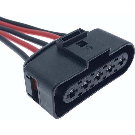 6N0973755 ist ein 5-poliger Stecker für das Kraftstoffpumpensteuergerät von Audi/Volkswagen C6A6LA4. (1/4)