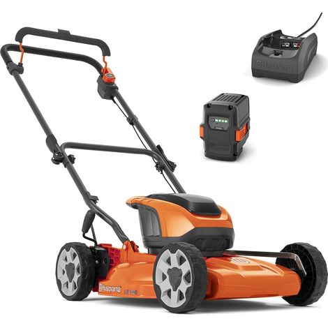 Husqvarna LB 144i Akku-Mulchrasenmäher inkl. Akku & Ladegerät 44cm BioClip, leicht für kleine und mittlere Gärten inkl. Akku & Ladegerät (1/5)