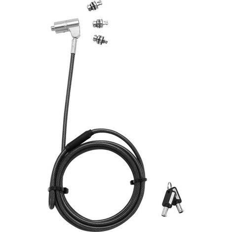 DICOTA D31699 cable antirrobo Negro 2 m (1/2)