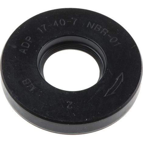 Joint d'arbre tournant RS PRO Ø int. 17mm, Ø ext. 40mm en Caoutchouc nitrile ( Prix pour Paquet de 5 )