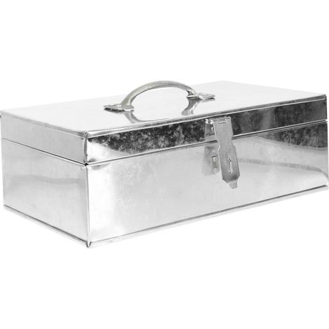 Bote Outils Fer avec Serrure Rangement Pratique pour Outils (1/5)