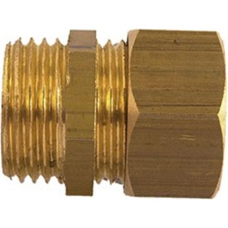 Raccordo idraulico Garis biconico m20/27 d18 ottone resistente