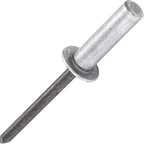 Kit de 60 Rivets Aveugles Pop Étanches à Bout Fermé - 3 Tailles : Ø4,8x10/12/16mm (20 Par Taille) - Tête Bombée en Aluminium, Mandrin en Acier (1/5)
