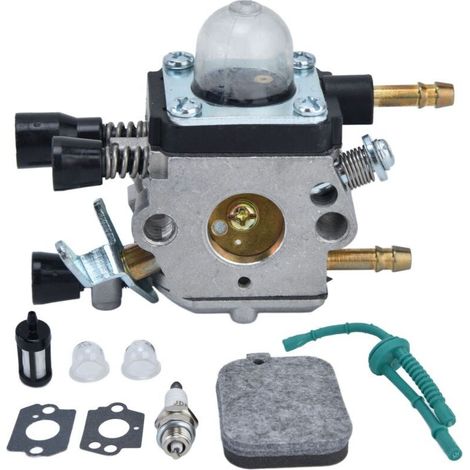 Eosnow Carburateur souffleur de feuilles avec kit de service de réglage 4229 1200 606 pour BG45 BG46 BG55 BG65 BR45C SH55 SH85 (1/5)