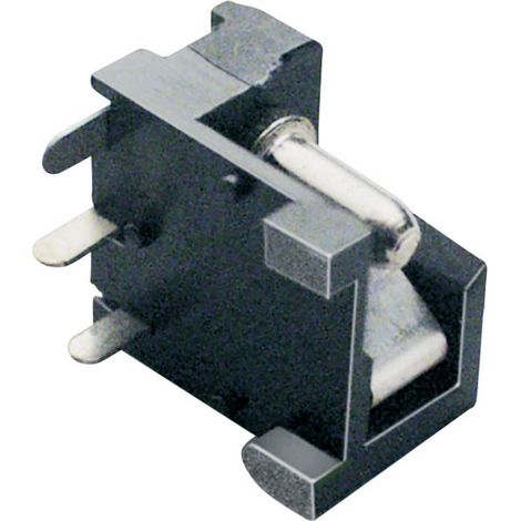 TRU COMPONENTS  Niedervolt-Steckverbinder Buchse, Einbau horizontal   2.1 mm 1 St.