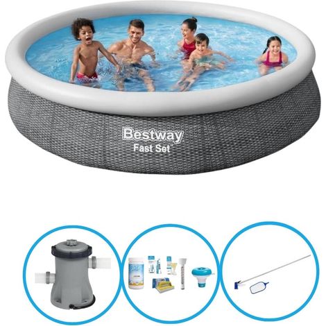 Bestway Bestway Fast Set Ronde - 366x76 cm - 4-pièces  S22667 (1/5)