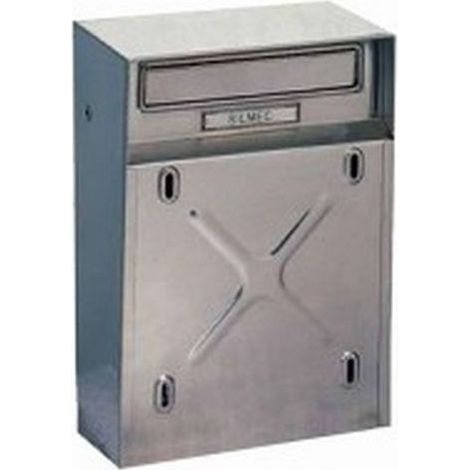 Boîte aux lettres en inox, clôtures 10-009 Silmec