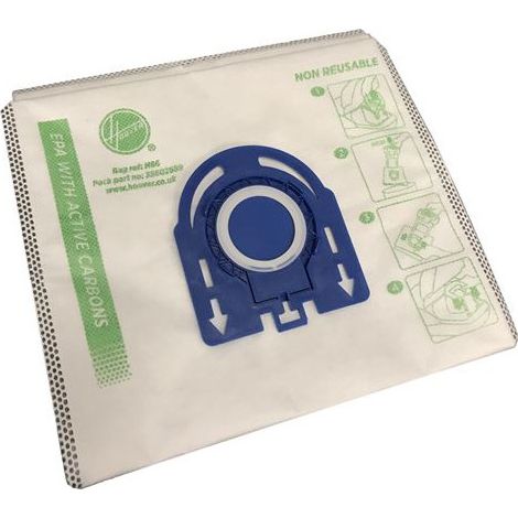 Sacs x4 Epa avec charbon actif H86 35602689 pour Aspirateur HOOVER (1/3)