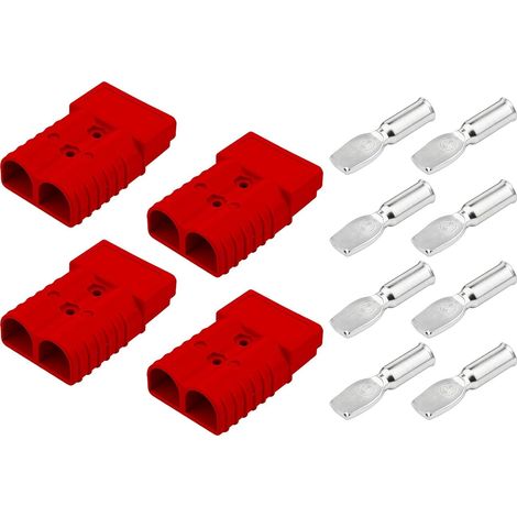Connecteur 350A 600V Lot 4 pour Systèmes Solaires Contacts cuivre argenté,boîtier PC ignifuge,câbles 10-70mm²,Fiches déconnexion rapide (1/5)