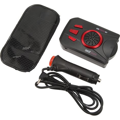 Détecteur de radar de voiture avec alerte vocale en temps réel, filtre IVT, portée ultra longue, système de test de vitesse et compteur de vitesse (1/5)