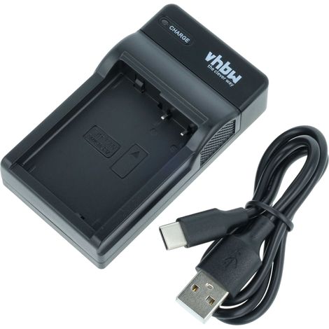 vhbw USB-C Ladegerät kompatibel mit Sigma DP1Q, DP3 Quattro, DP2Q, DP1 Quattro, DP2 Quattro, FP, DP3Q Kamera - Ladeschale + USB-C Kabel Ladeanzeige (1/5)