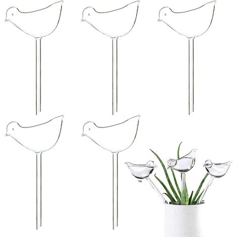 Transparent dispositif d'arrosage pour oiseaux, dispositif d'arrosage automatique pour plantes, ballon d'arrosage pour plantes, système d'arrosage automatique pour plantes (1/5)