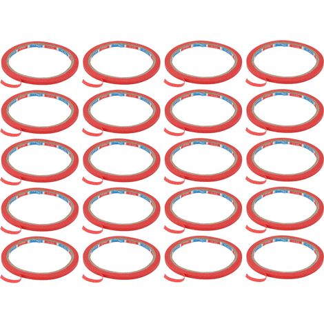 20 Pièces Ruban de Masquage Coloré pour Marquage au Sol et Découpe 3D, Ruban Électrique Adhésif (1/5)