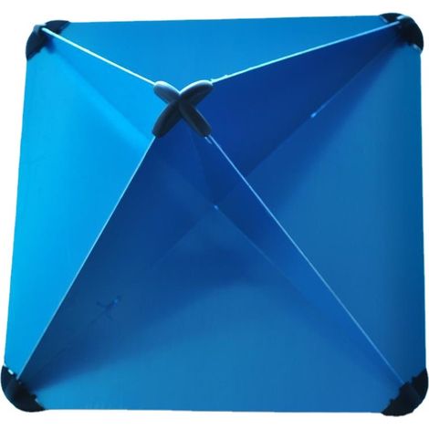 Aluminum radar reflectors, corner reflectors, diamond-shaped radar plates, ship and nautical hardware accessories for lifeboats and rafts.--DTEKGAZ