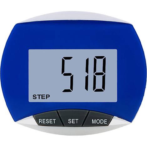 Podomètre compteur de pas de marche avec Clip de ceinture, écran LCD multifonctionnel, accessoire d'exercice (1/5)