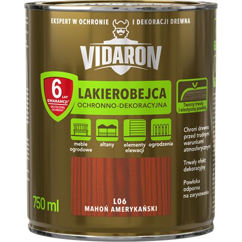 Teinture acajou américain Vidaron 750 ml (1/3)