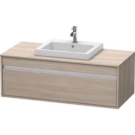 Meuble sous-vasque KETHO 550x1200x426mm pin argenté
