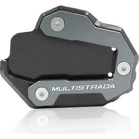 Plaque de support et d'extension de béquille latérale pour Ducati Multistrada 950, 1100, 1200GT, 1260, 1200 Enduro, Enduro Peak et 1200S Maxpower. (1/5)