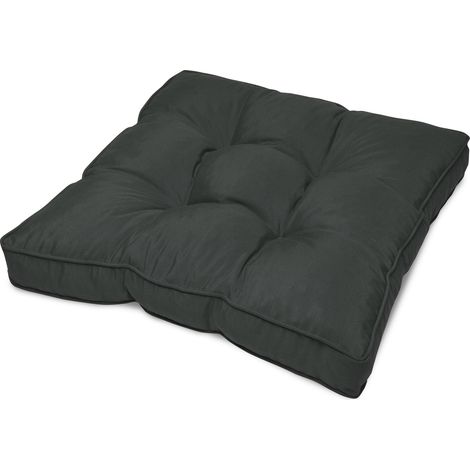 Cuscini lounge di Beautissu in diversi colori e misure Grigio grafite, 10cm, 70cm, 70cm