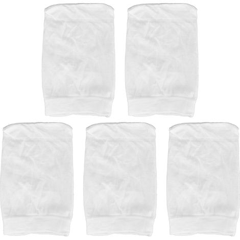 Lot de 5 manchons filtrants pour skimmer de piscine, préfiltres de rechange flexibles, adaptés aux piscines et spas. (1/5)