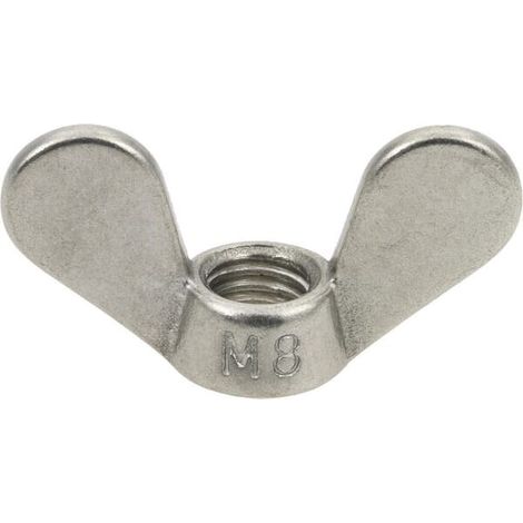 Flügelmutter M8 Edelst-A2 DIN UNIVERSAL 3158RVSDINP025 (1/2)