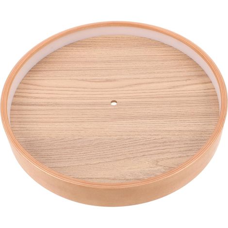 Cadre D'horloge en Bois Naturel 30 Cm pour Horloge Murale à Quartz, Boîtier de Remplacement Ultra-Mince, Accessoire Décoratif Fonctionnel, Compatible Maison, Salon, Bureau (1/5)