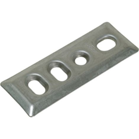 Gâche platine inférieur pour verrou TITAN - FAPIM - 373400