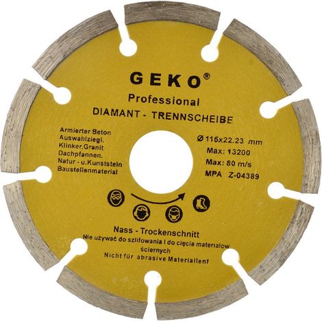 Disco segmentato da 115 mm di diametro.geko profi(100) (1/2)