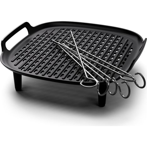 Philips Kit de parrilla HD9959/00 negro para Airfryer (1/5)