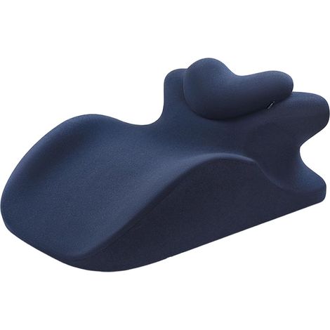 Oreiller de lit avec housse amovible et lavable - Oreiller pour position assise - Oreillers - Oreiller triangulaire - Coussin de couchage triangulaire - Oreiller dorsal en mousse à mémoire de forme (1/5)