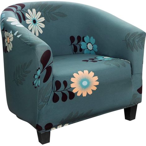 Housse de chaise élastique imprimée de canapé housse de protection amovible et lavable (partie l) (1/5)