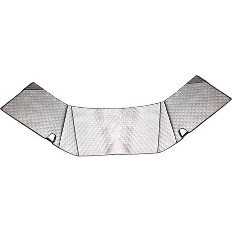Pare- Housse Universelle Pliable Réfléchissante en Aluminium Protection Solaire Pour Pare-Brise Pour Véhicule Camion Été Extérieur Toutes Les Saisons Intérieur Stationnement Montagne (1/5)