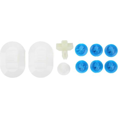 10PCS Fixation Bas de Caisse Clip Set 1610186180 Remplaçants Forte Pince pour Citroën DS3 2009-2015 (1/5)