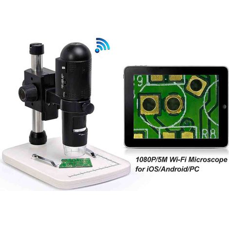 Microscopes numériques RS PRO, grossissement de 10 - 230, 3M, 5M, 8M, 12M pixels ( Prix pour 1 ) (1/3)