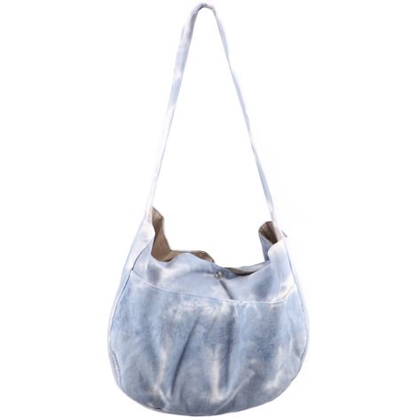 Sac de transport en toile respirant et sûr pour animaux de compagnie, petit sac de transport à bandoulière avec poche supplémentaire pour chiot chat bleu (1/5)