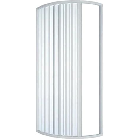 BOX DOCCIA SEMICIRCOLARE ASIMMETRICO MODELLO TINA Cabina PVC 70x90 Sinistro SX